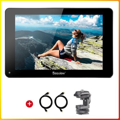 Desview R7S 7 Inch DSLR Camera Field Monitor 4K 3G-SDI Touch Screen 1920x1200 3D-LUT Display Video Assist Protable for Camera