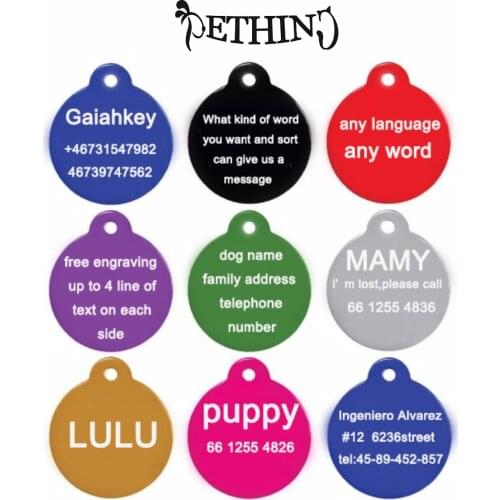ETHIN Tags For Dogs