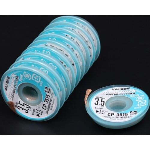 CP1515 CP2015 CP2515 CP3515 Original Goot Wick Soldering Wick Accessory Braided Copper Wire Desoldering Wick BGA Solder Remover