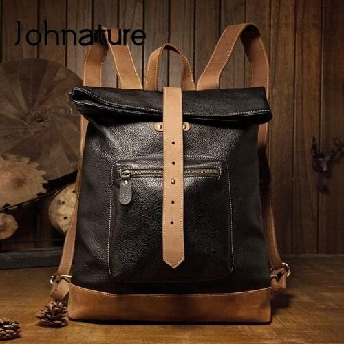 Johnature Men's Handbags
