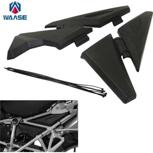 Waase Motorcycle Left & Right Side Frame Panel Guard Protector Cover For 2013 2014 2015-2017 BMW R1200GS LC ADV Water Cooled