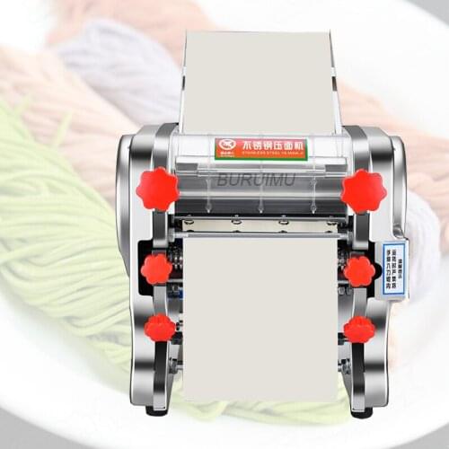 Commercial Stainless Steel Kneading Machine Electric Noodle Pressing Machine Wonton Dumpling Skin Mixing Machine