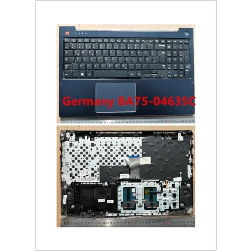 Belgium/Germany/Slovakia/Latin layout new laptop keyboard with touchpad palmrest for samsung NP670Z5 NP670Z5E NP680Z5E 680Z5E