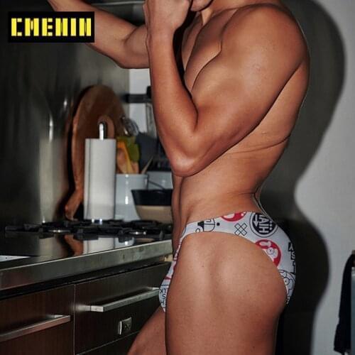 New Arrival Cotton Sexy Underwear Men Jockstrap Low waist Briefs Men Bikini Gay Mans underwear Male Sexi AD7302