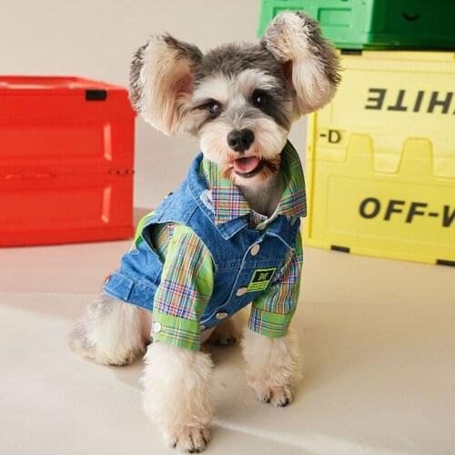 Autumn Clothing New Cowboy Vest Teddy French Bulldog Boomerang Corgi Bear Small and Medium Sized Dog Pet clothes