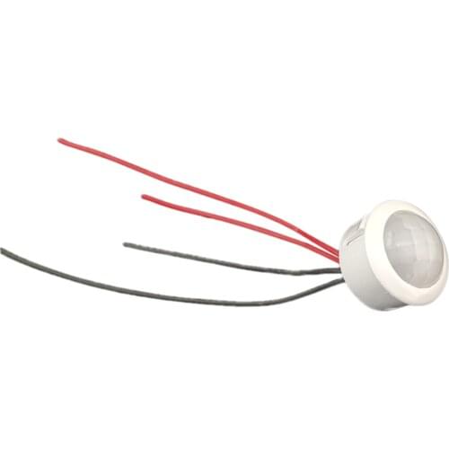 DC 12V 24V Wiring Infrared Sensor 18W Ceiling Lamp Downlight Human Body Induction Switch PIR Motion Movement Sensing Light