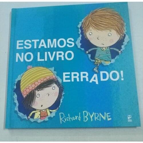 Parent Child Kids Portuguese Book Early Education Enlightenment Cute Picture Interesting Story Hardcover Libros Book Age 4 up