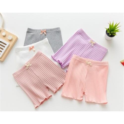 Baby Girls Shorts for Childrens Summer Clothing 2021 New Kids Cotton Leggings Trousers Pant