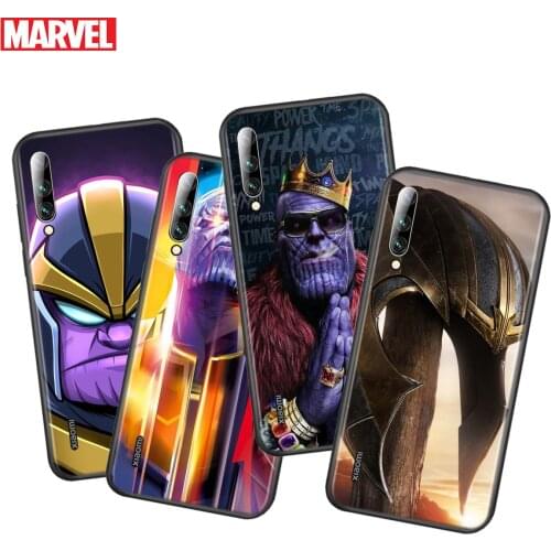 Silicone Black TPU Cover Marvel Thanos For Xiaomi Mi 11 11i 10i 10T 10 9T 9SE 8 Ultra Lite Pro 5G Phone Case