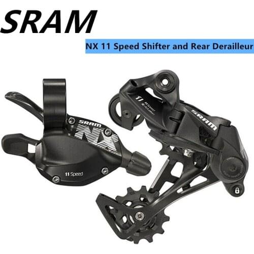 Sram NX 11 Speed Trigger Shifter With Rear Derailleur Black Long Cage Accessories For MTB Mountain Bike Bicycle