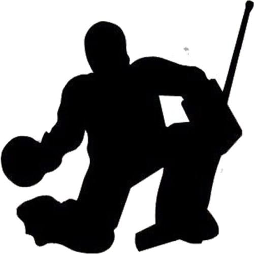 12cm*13cm Personality Hockey Extreme Sports Fashion Sports Car Stickers Pvc Custom Auto Motorcycle Decals Waterproof Decorate