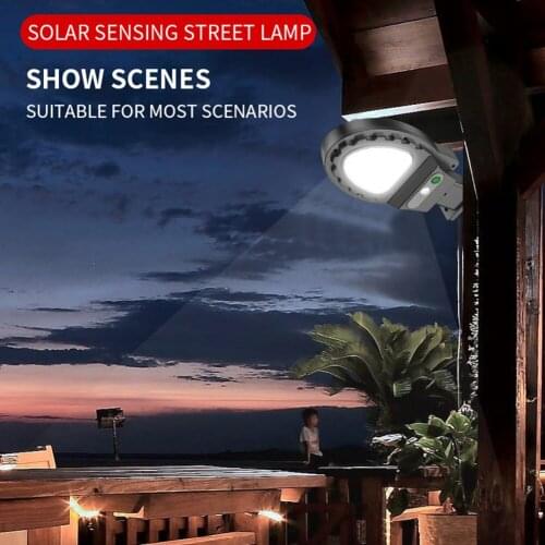 LED Solar Wall Light Outdoor Waterproof Motion Sensor Lamp Garden Balcony Park Courtyard Fence Street energy saving Light