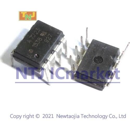 5 PCS HCPL-7723 DIP-8 HCPL7723 50 MBd 2 ns PWD High Speed CMOS Optocoupler