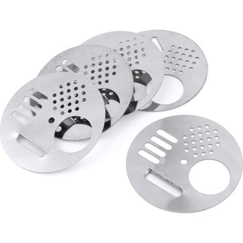 5pcs Bee Box Door Cage Stainless Steel Round Hive Hole Beekeeping Nest Equipment Supplies Metal Garden Tools Products