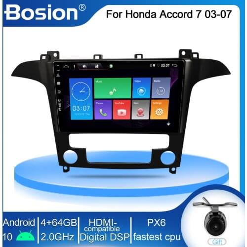 Bosion PX6 DSP For Ford S-Max S Max 2006-2015 Car Radio Multimedia video player GPS Android 10 4GB+64GB WIFI BT SWC USB carlink