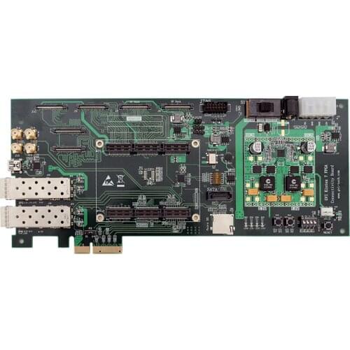 Kintex-7 High Speed Connection Function Baseplate, PCIe Gen2 X4, Double 10G Ethernet Network, SATA