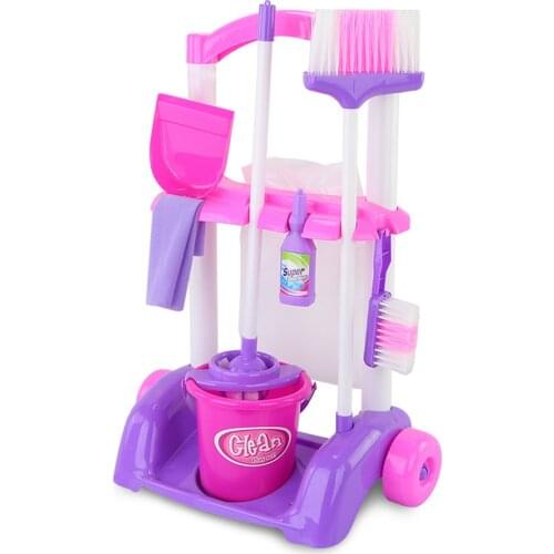 Home Simulation Household Appliances Cleaning Toys For Children D50