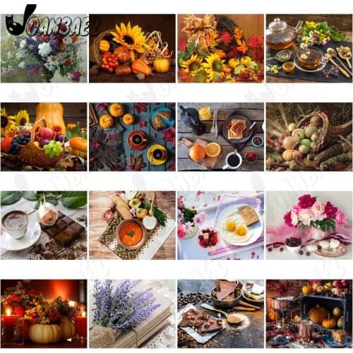 Flower Basket Diamond Painting Food Mosaic 5D Diy Lavender Round Diamond Inlaid Chocolate Embroidery Gift Design Decoration
