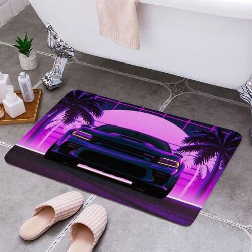 Dodge Challenger SRT Carpet Areas Rug Non-slip Floor Mat Rug 3D Printing Living Room Bedroom Door Mat Home Decoration