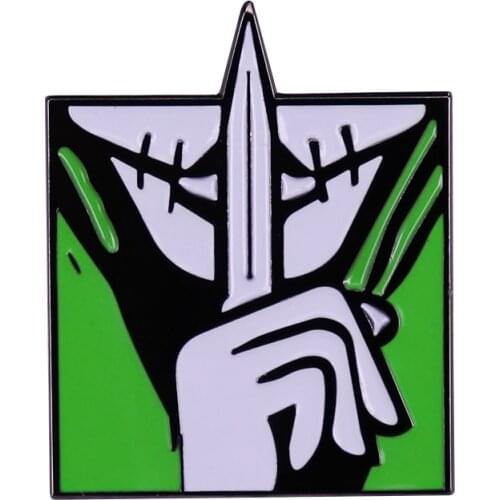 Rainbow six siege Enamel Pin Tom Clancy Brooch Art of destruciton and gadgetry Badge Jewelry o