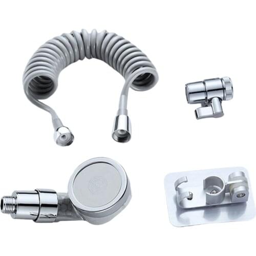 Bathroom Sink Faucet Rinser Attachment, Portable Shower Hose Extension for Face Wash Hair Washing Pet Bath