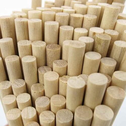 2pcs 30x450mm round wooden rods sticks/DIY toy accessories/Kids Hand Crafts Art/technology model parts/sand table building model