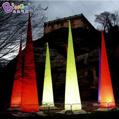 Free Shipping 3mH Inflatable Light Cone For Bar/Event / Inflated Lighting Decoration - BG-A0271