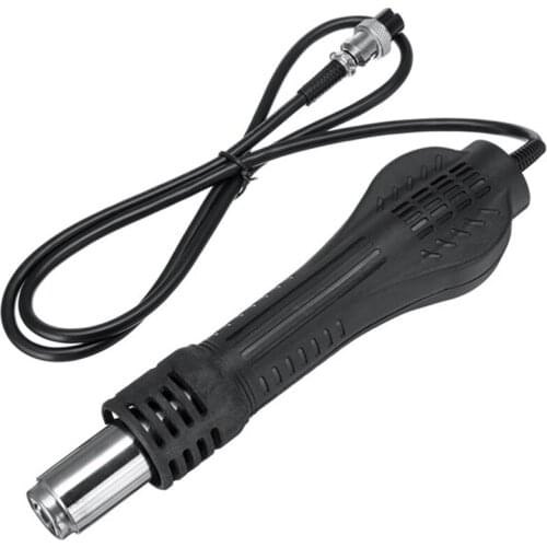 Portable Soldering Station Hot Air Blower Heat Tool Desoldering Handle For 858 858D