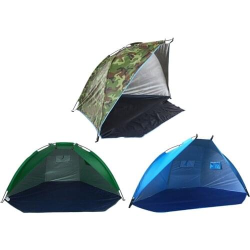Portable Beach Tent Sun Protection Ultralight Canopy for Camping Picnics in