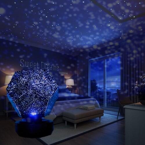 Sky Projector Star Light Projector Starry Children Night Lights LED Galaxy Lamp Nebula Nightlight Gift For Kids Bedroom Table