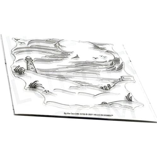 Seaside By The Sea Clear Stamp /Seal for DIY Scrapbooking/photo Album Decorative Clear Stamp Sheets 2021 New