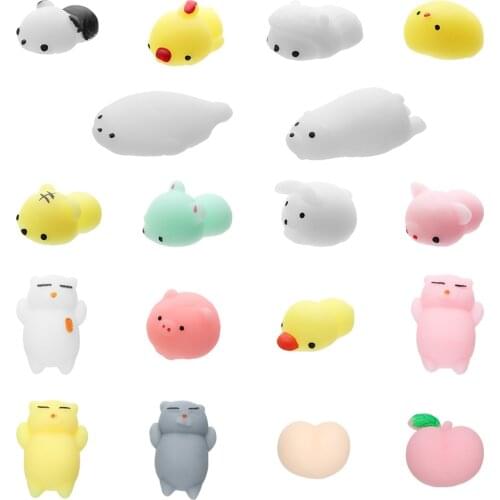 Squishy Toy Cute Animal Antistress Ball Squeeze Mochi Rising Toys Abreact Soft Sticky Squishi Stress Relief Toys Funny Gift
