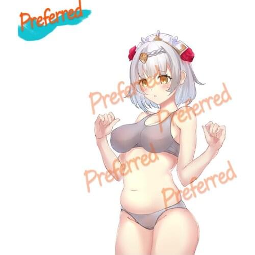 High Quality Decals Exterior Accessories Genshin Impact Car Stickers Waterproof Decal Vinyl Material Suitable for JDM RV