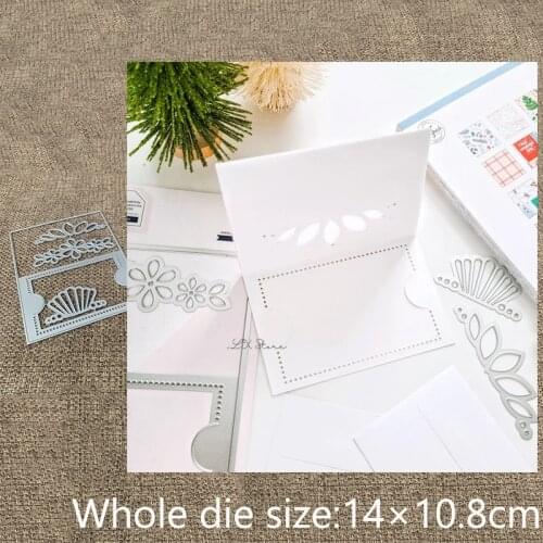 XLDesign Craft Metal Cutting Dies stencil mold gift card holder decoration scrapbook Album Paper Card Craft Embossing die cuts