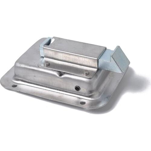 4pcs Marine Yacht Stainless Steel Paddle Lock Latch Truck RV Tool Box W/ Key