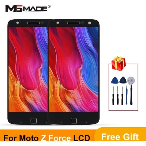 5.5'' For Motorola Moto Z Force Droid XT1650 LCD Display Touch Screen Digitizer Replacement Parts For Moto Z Force Display