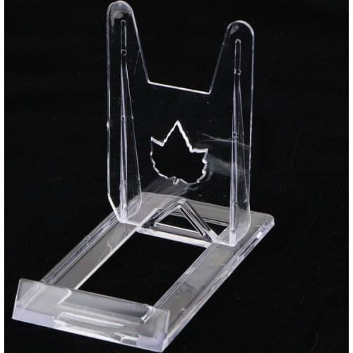 Acrylic Easel Display Stand Plate Picture Frame Stand Holder Clear Art Display Stand Table Top
