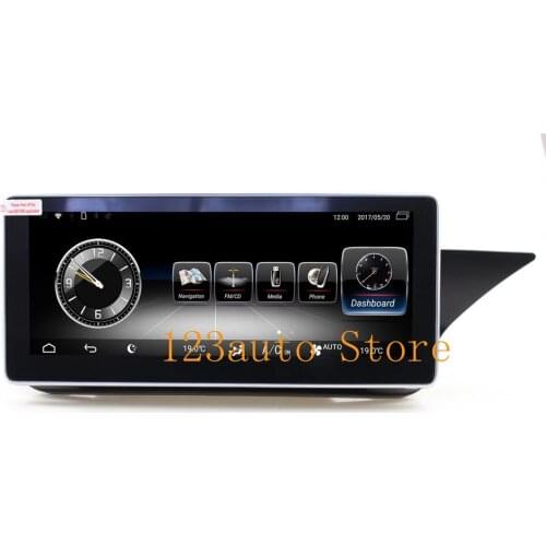 10.25" Android 9.0 4G RAM 64G ROM Car dvd player GPS Navigation display for mercedes Benz E Calss W212 RHD W212 NGT 2009-2014