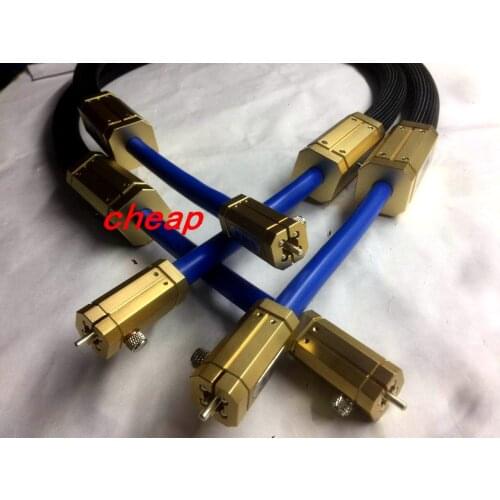 Free shipping hifi the music seriver RCA cable