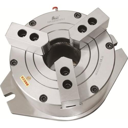 BK250KL Three-jaw vertical hollow chuck, hydraumatic and air pressure dual-purpose style