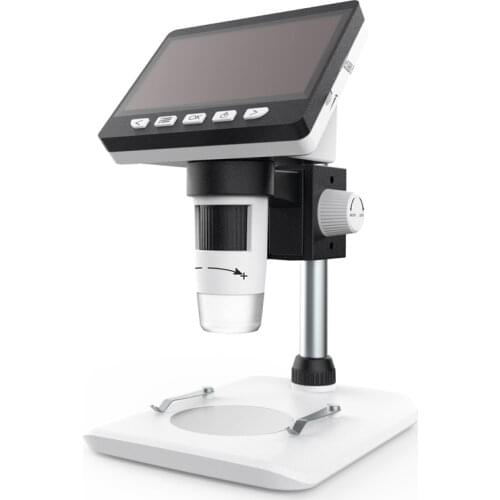 1000X 4.3" 1080P 8 LEDs Usb Microscope Digital Electronic Microscope Support for soldering camera with Battery Digital Magnifie