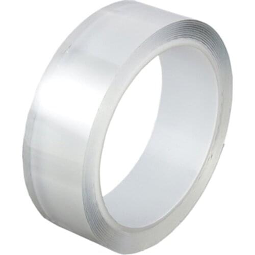 1/2/3/5M Double Sided Tape Nano Tape Reusable Waterproof Wall Sticker Non-marking And Washable Self adhesive Transparent Tapes