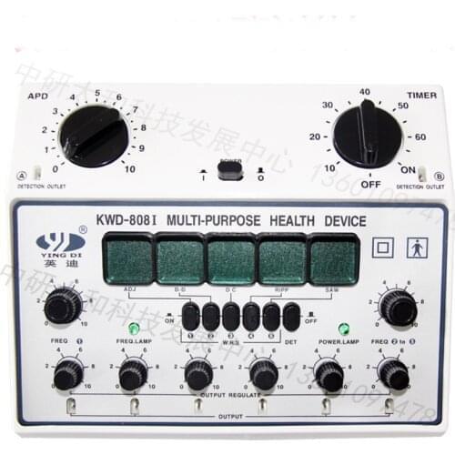 Electro-acupuncture device needle stimulator KWD-808-II-6 channel outputs Pain Relief Muscle Stimulator