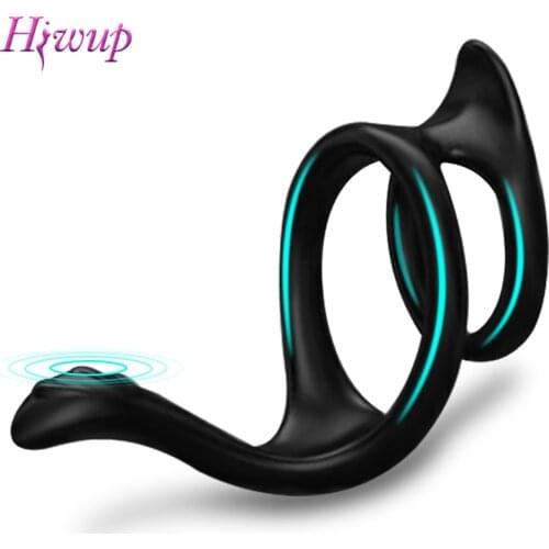 Cockring Sleeve for Penis Ring Time Delay Ejaculation Male Chastity Sex Toys for Men Couple Cock Rings adults Erotic products