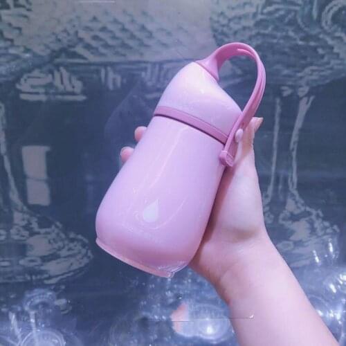 Thermos cup, sterling silver handmade stainless steel thermos, 240 ml portable thermos, ideal for office or living room