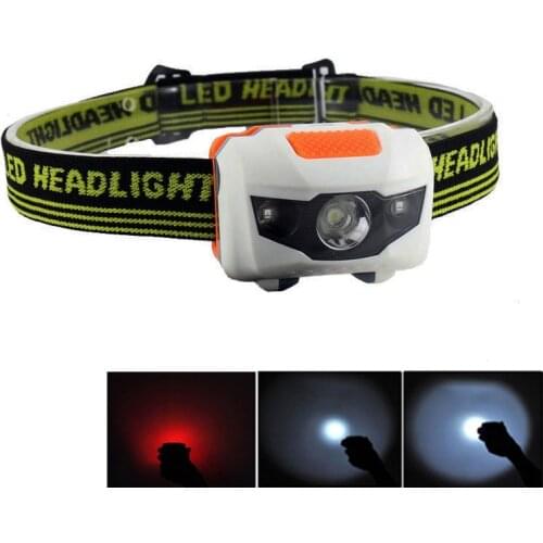 Mini Head Lamp 4 Mode Waterproof 600Lm R3 2 LED Flashlight Super Bright Headlight Headlamp Torch Lanterna with Headband AAA