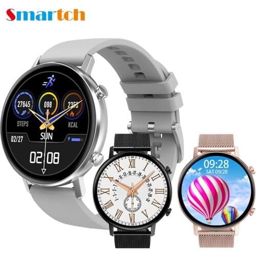 2020 DT96 Smart Watch Men 360*360 HD Screen Dual UI Heart Rate Monitor IP68 Waterptoof For Android IOS Phone Women Watch