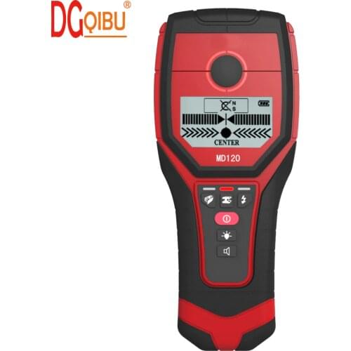 Wall Metal Detector Handheld Multifunctional Wall Scanner Non Ferrous Metal Wood AC Charged Cable Finder Backlit Beep Indication