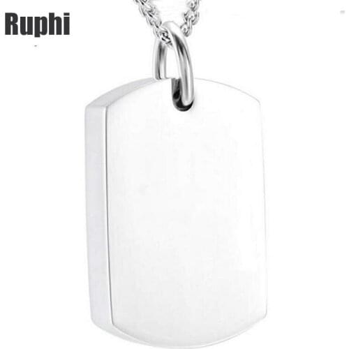 Open Rectangle Steel Perfume bottle Cinerary casket relatives pets casket souvenir pendant jewelry
