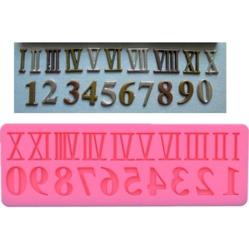 Letter Molds Fondant Cake Decorating Tools Silicone Moulds Sugarcrafts Chocolate Baking Tools for Cakes17285